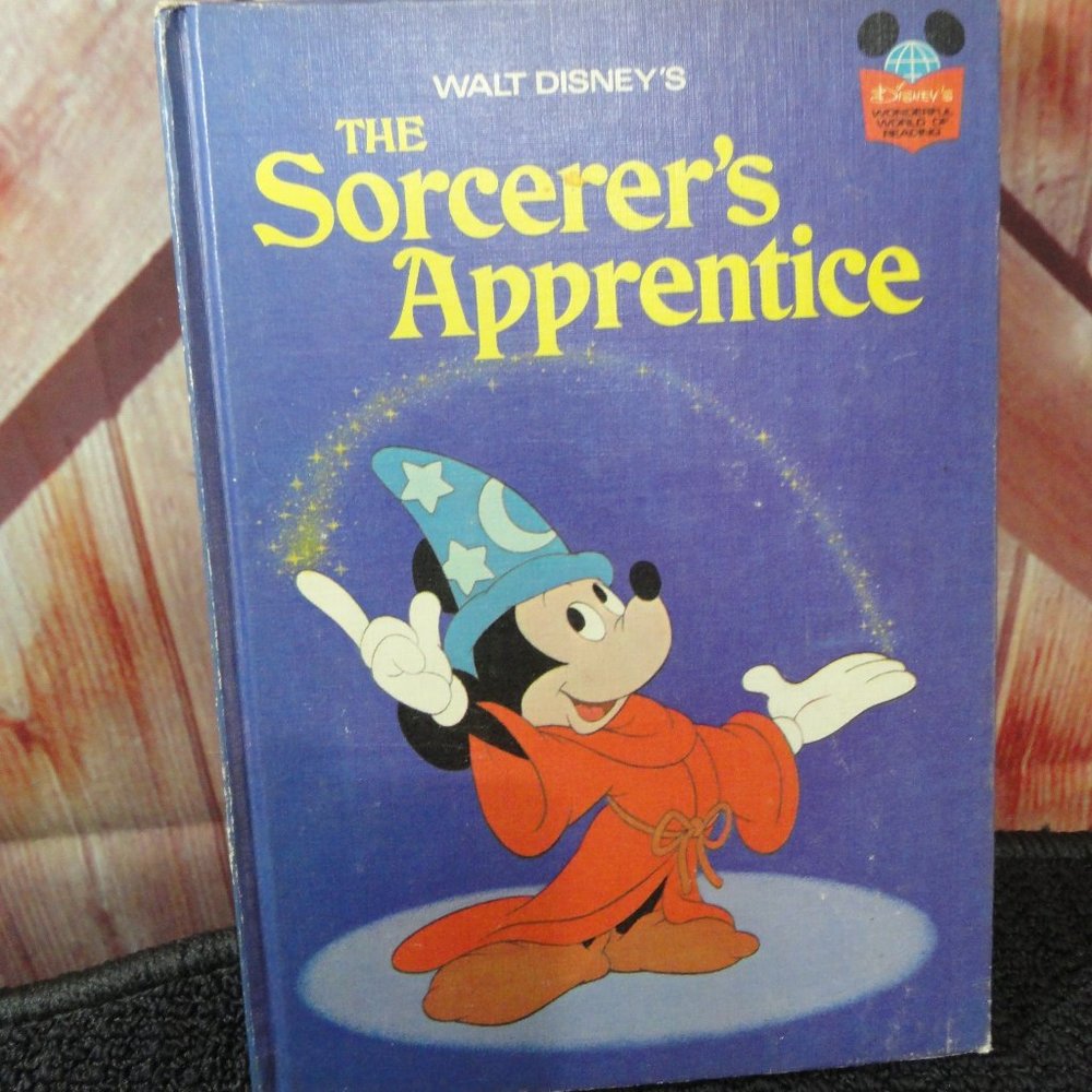 Mickey Mouse Disney the Sorcerer"s Apprentice 1973~Illustrated~Cute read
